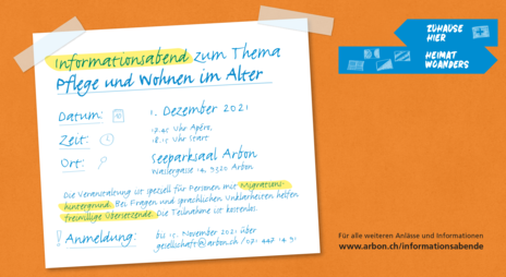 Bild Infoabend Pflege und Wohnen